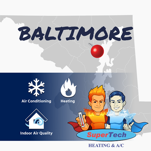 Baltimore, MD Air Conditioning & Heating Services SuperTech