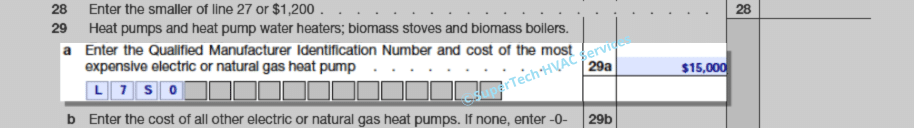 2-1-Put L7S0 for Lennox and $15,000 in 29a