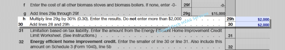 2-3-Then put $2,000 in Line 29h and 30