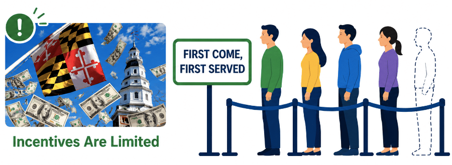 10. Incentives Are Limited and First Come, First Served 10. Incentives Are Limited and First Come, First Served